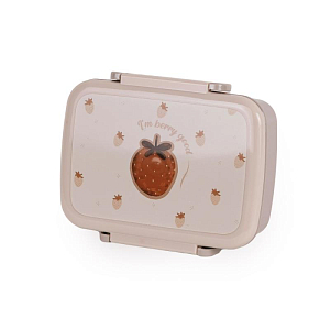 Ланч-бокс с разделителем Mrs. Ertha "Strawberries Mood", райские ягоды